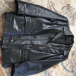 Polo leather jacket